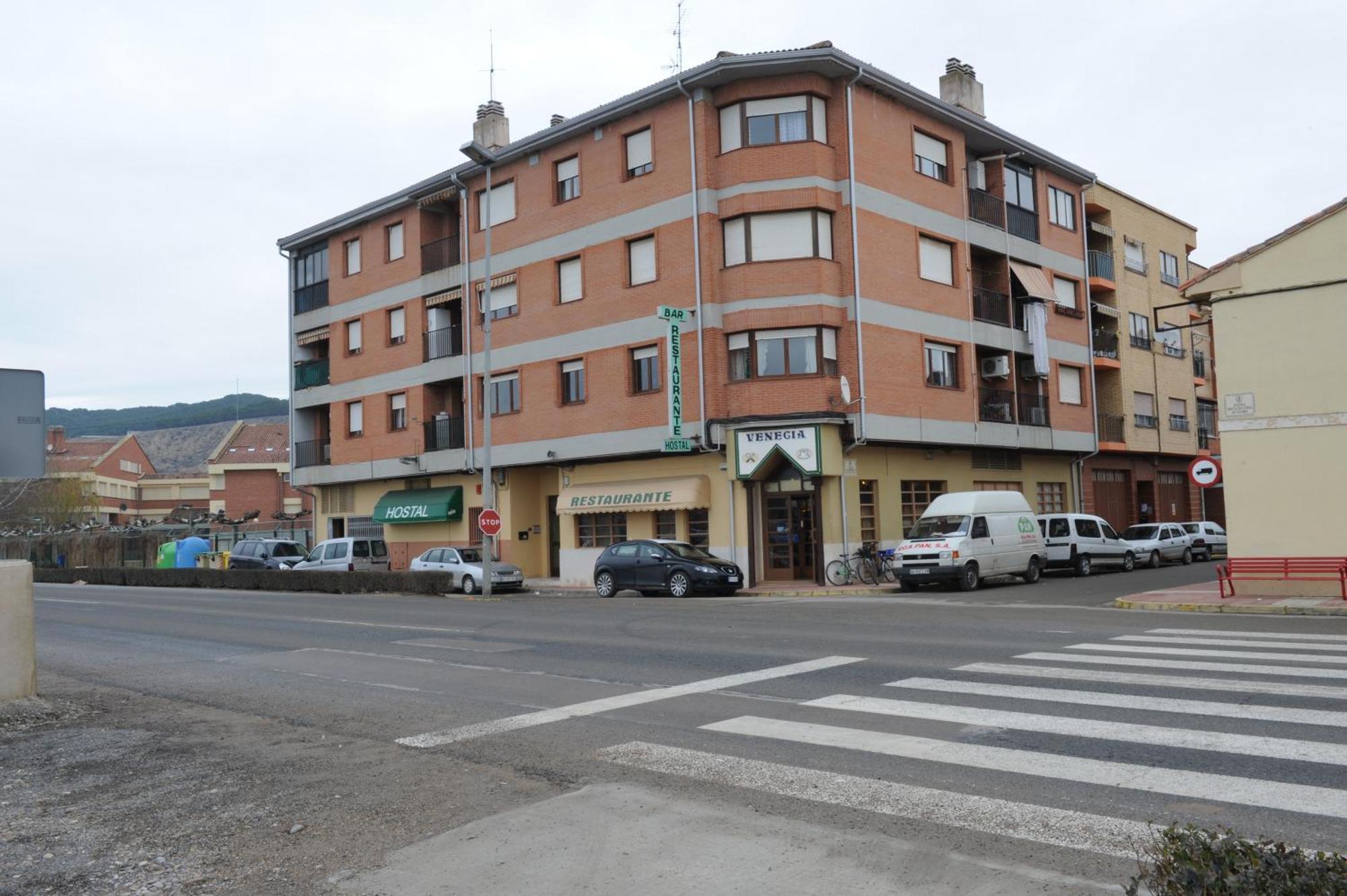 Hostal Venecia Azagra Exterior foto